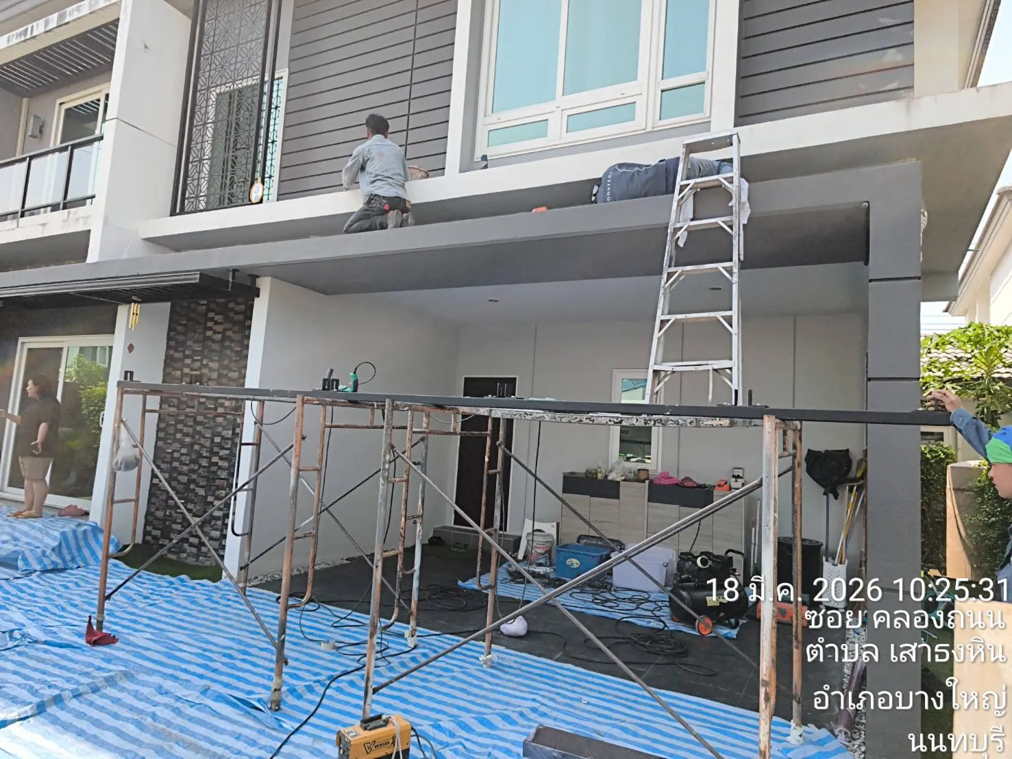 โรงจอดรถ - หลังคาทึบแสง - White PR7 - Modern - Zigma