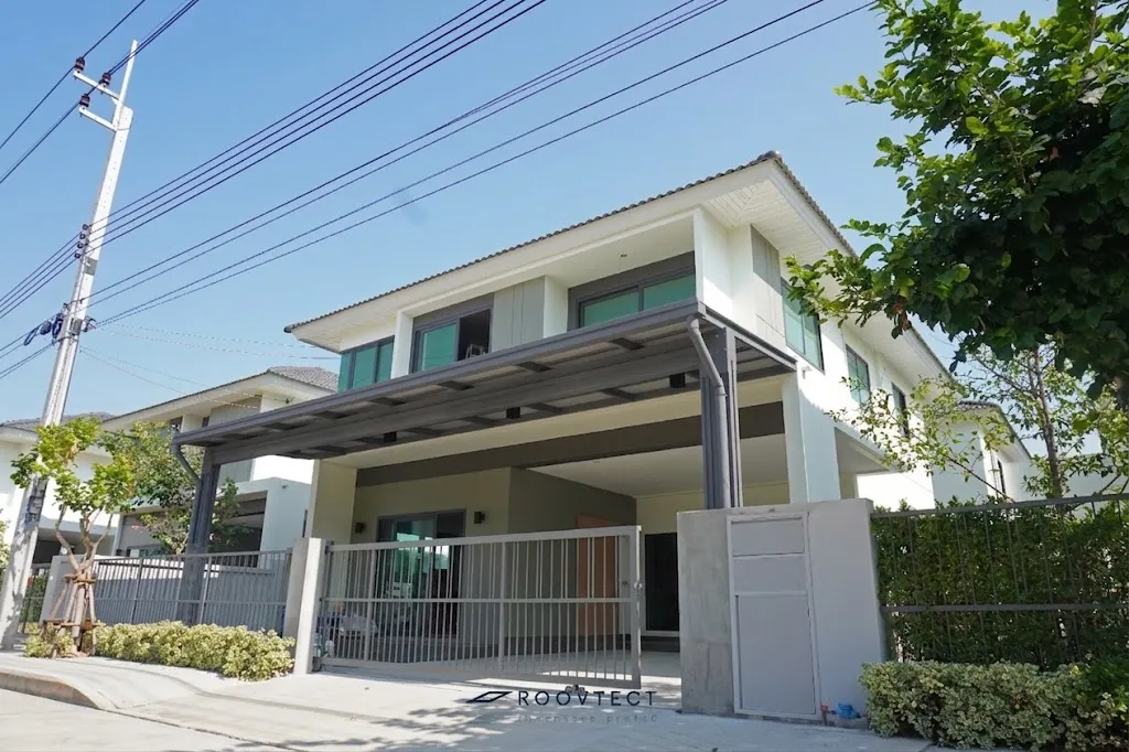โรงจอดรถ - หลังคาทึบแสง - Grey PR6 - Modern - Modern i15