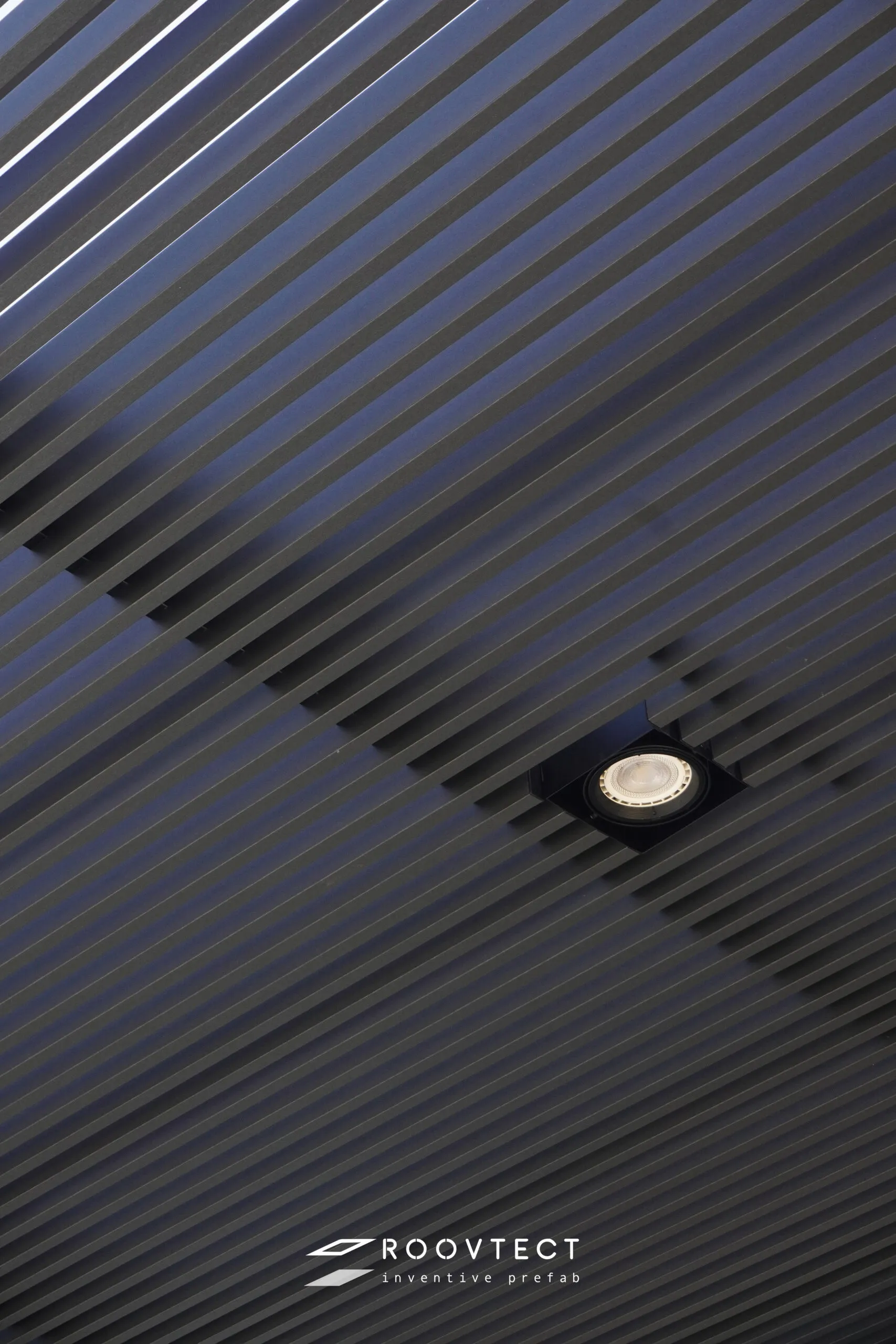 โรงจอดรถ - หลังคา Solid Polycarbonate - Ocean Grey - Modern - Modern i15