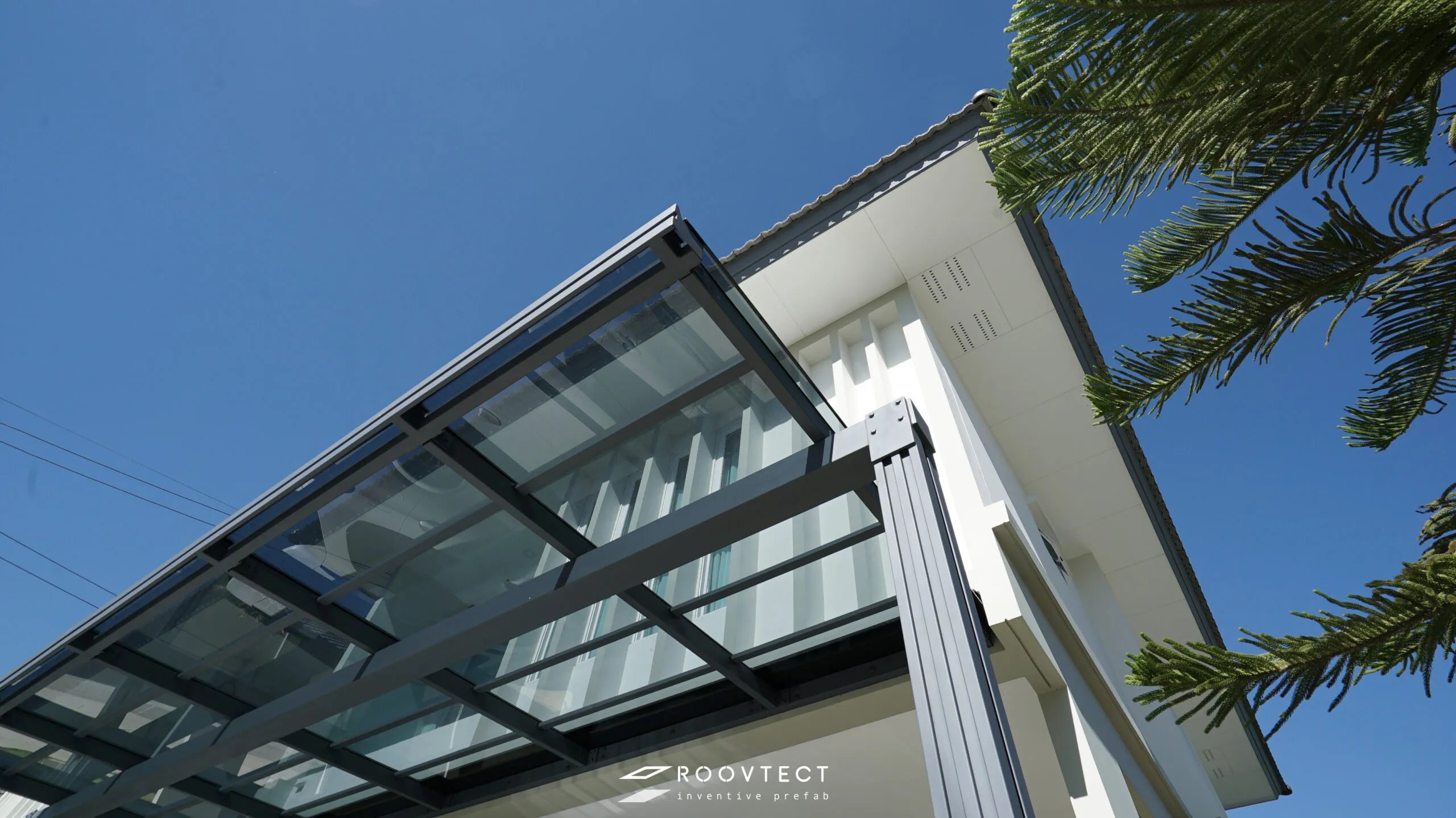 โรงจอดรถ - หลังคาอะคริลิค Shinkolite - Noble Green (N590) - Modern - Modern i15