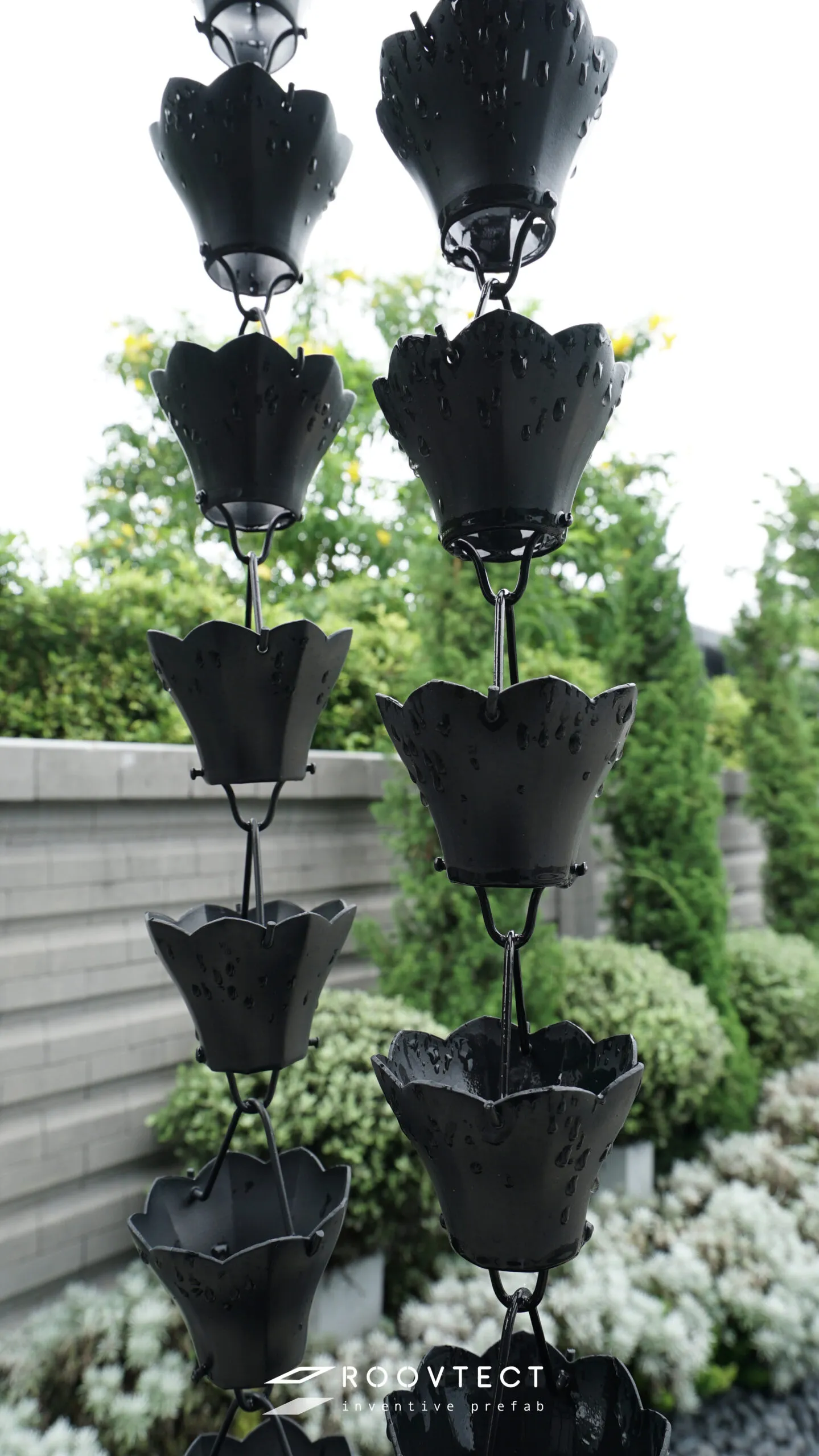 หลังคากันสาด - หลังคาอะคริลิค Shinkolite - Modern Grey (N828) - Contemporary - Contemporary C35 - ROOVTECT