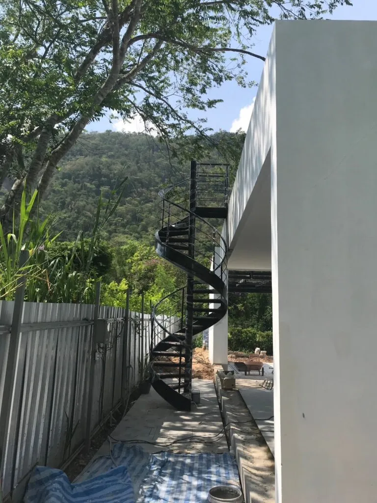 หลังคากันสาด - หลังคา Solid Polycarbonate - Ocean Grey - Modern - Modern i25 - ROOVTECT