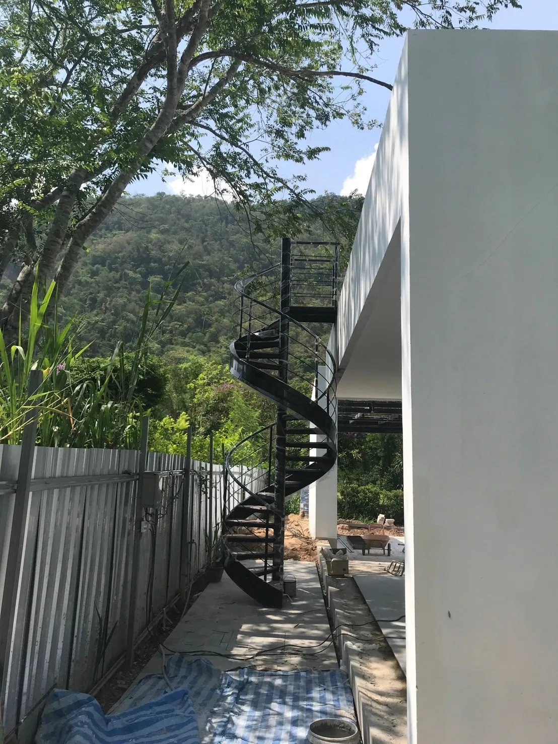 หลังคากันสาด - หลังคา Solid Polycarbonate - Ocean Grey - Modern - Modern i25 - ROOVTECT