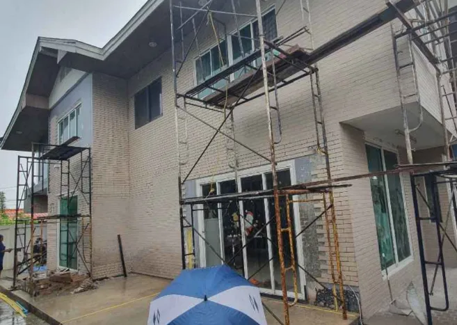 หลังคากันสาด - หลังคาอะคริลิค Shinkolite - Classic Brown (570) - Contemporary - Contemporary C35 - ROOVTECT